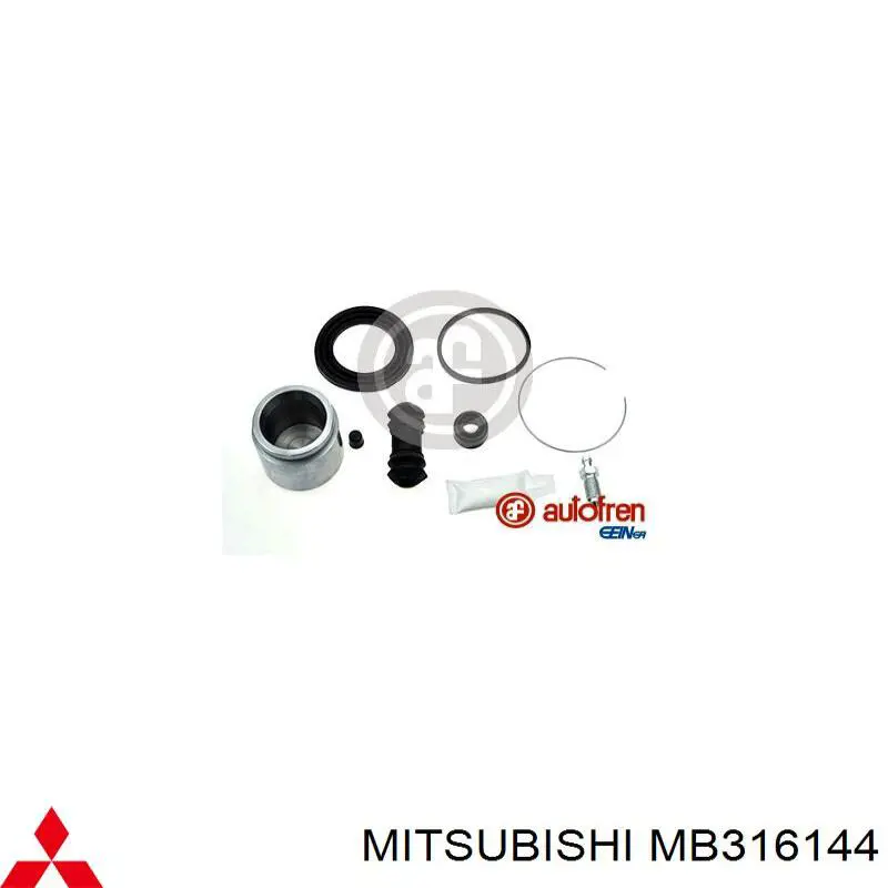 Купить MB316144 Mitsubishi Суппорт задний левый