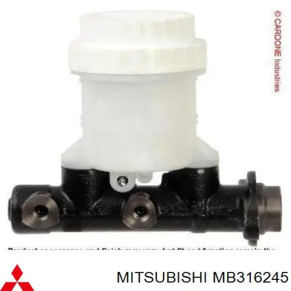 MB316245 Mitsubishi Цилиндр тормозной, главный