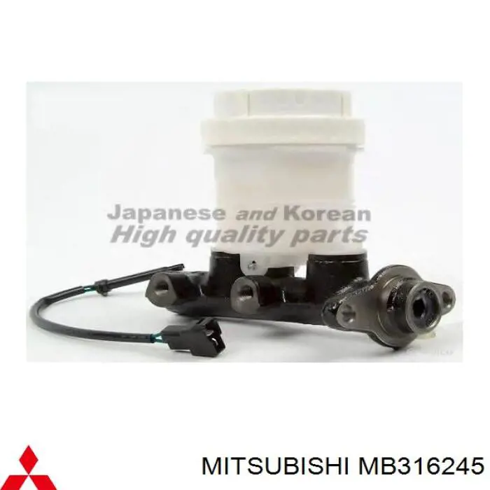 Купить MB316245 Mitsubishi Главный тормозной цилиндр