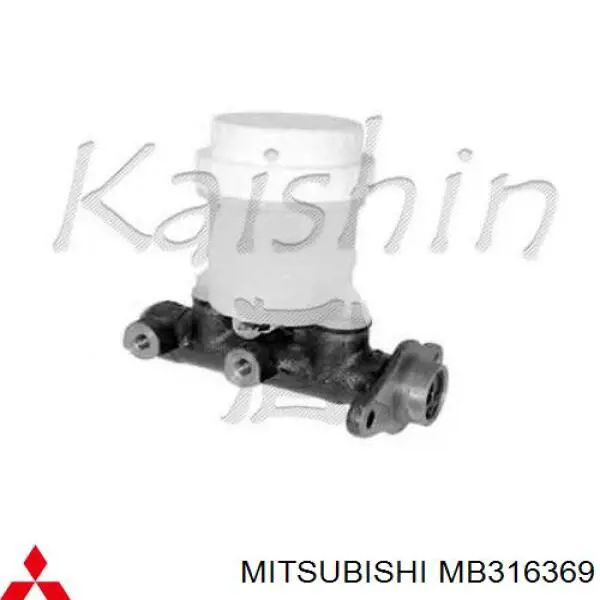 Цилиндр главный тормоза (гидротормозов) Mitsubishi MB316369 цена, от 79.57 USD