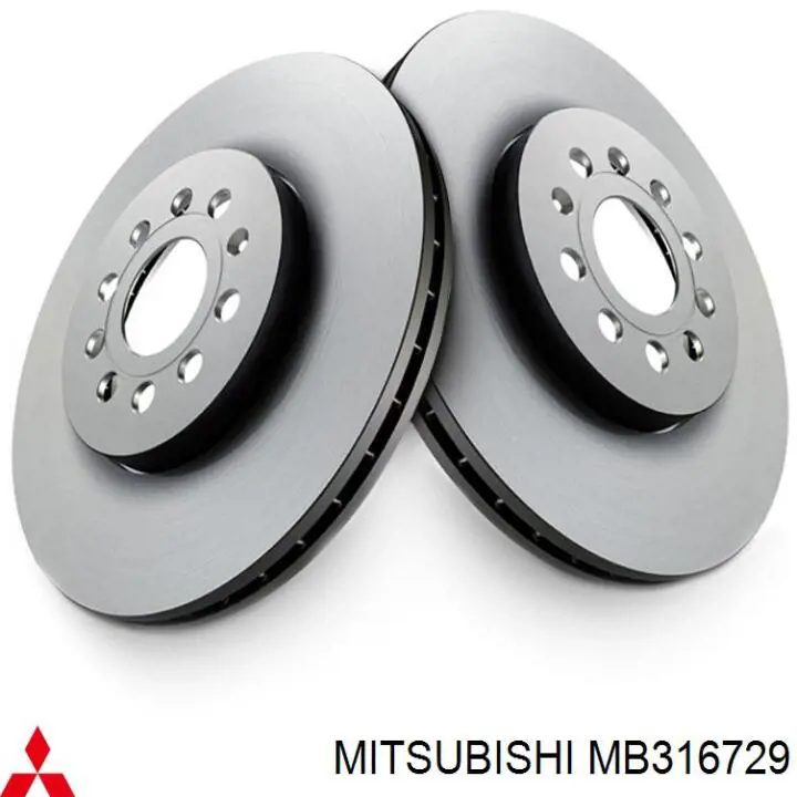 Купить MB316729 Mitsubishi Ротор тормозной