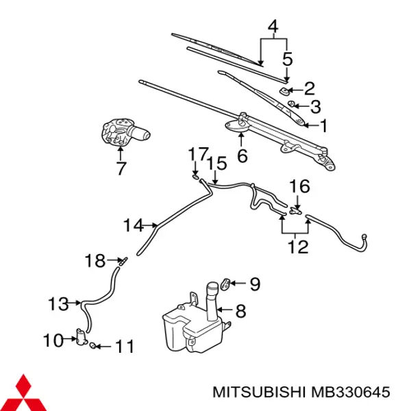 MB330645 Mitsubishi 