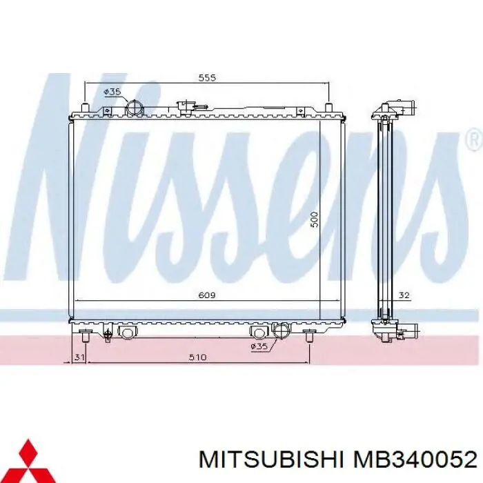 MB340052 Mitsubishi 