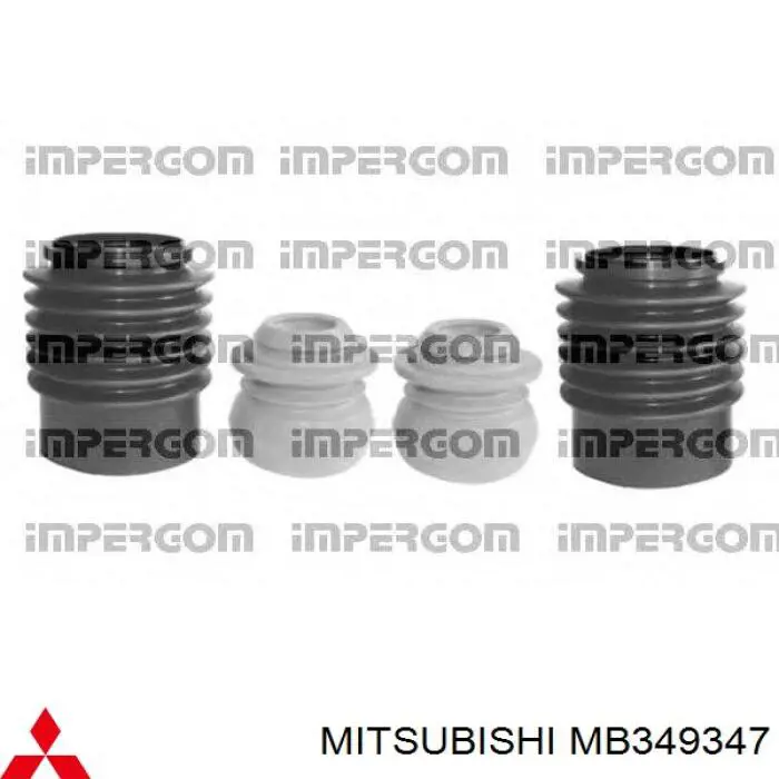 MB349347 Mitsubishi буфер (отбойник амортизатора переднего)