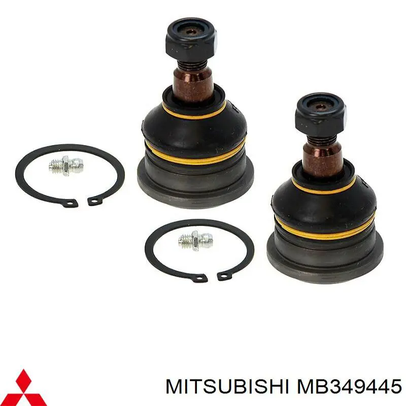 Купить MB349445 Mitsubishi Нижний правый рычаг передней подвески