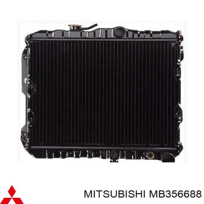 MB356688 Mitsubishi радиатор