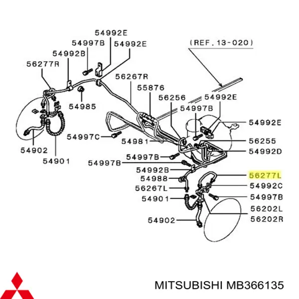 MB366135 Mitsubishi 