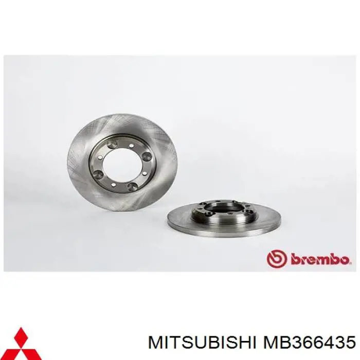 MB366435 Mitsubishi Диск тормозной передний