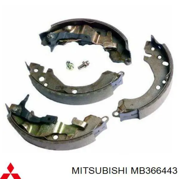 Задние барабанные колодки MB366443 Mitsubishi