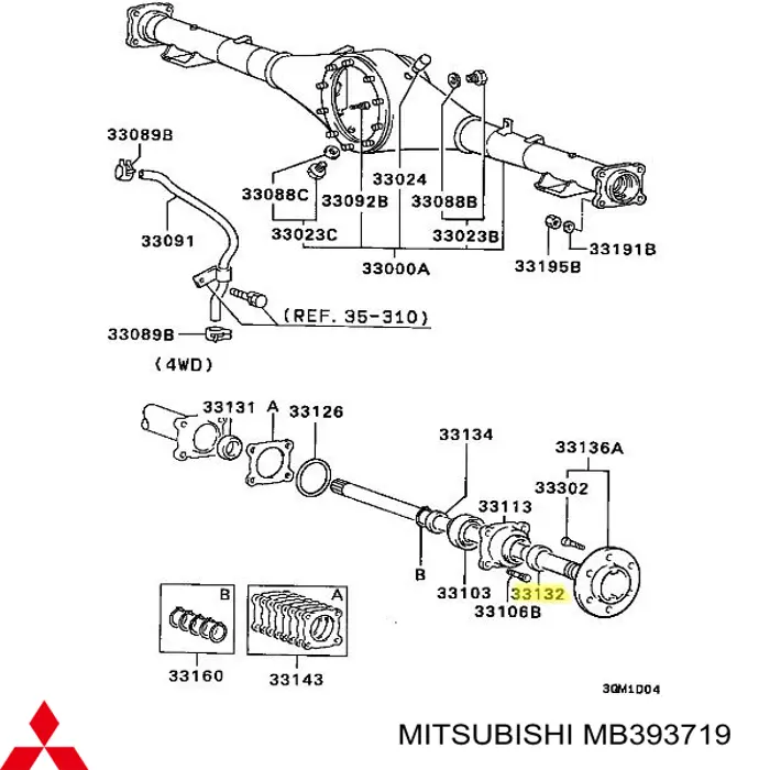 MB393719 Mitsubishi