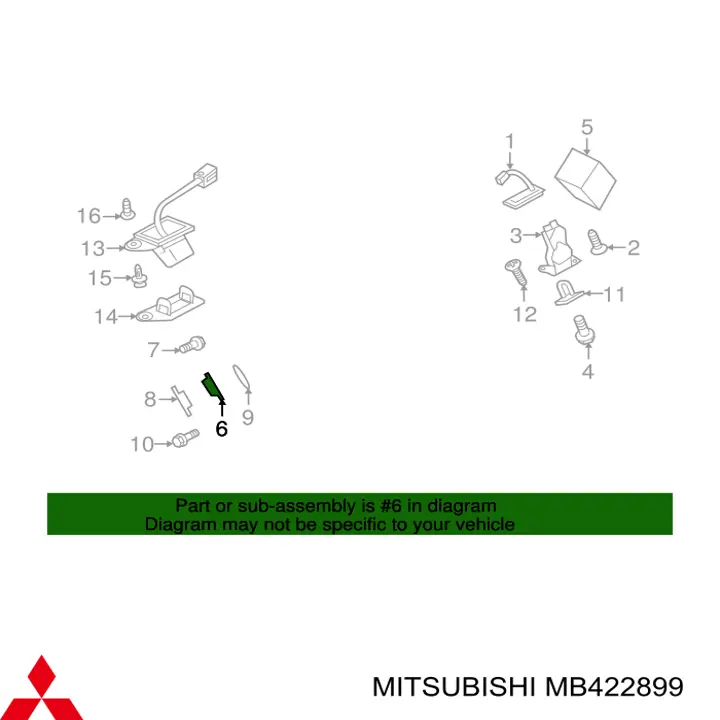  MB422899 Mitsubishi