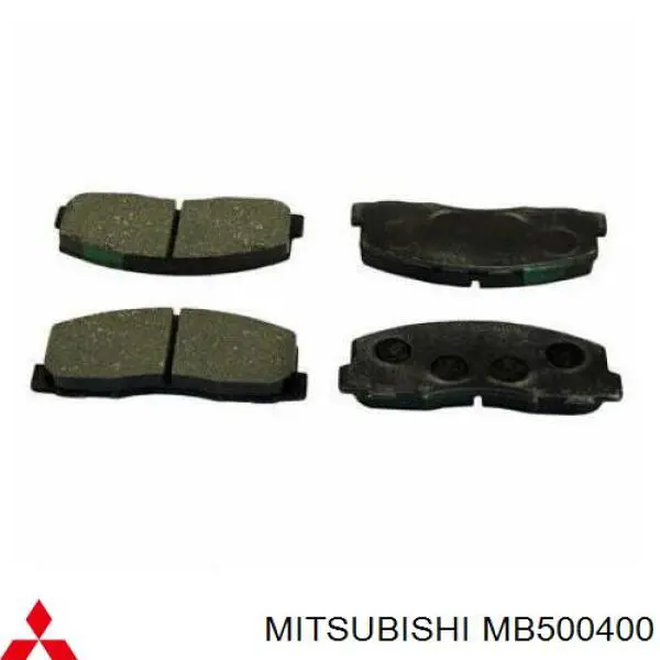MB500400 Mitsubishi передние тормозные колодки