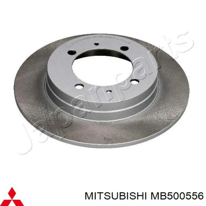 Disco de freno trasero MB500556 Mitsubishi