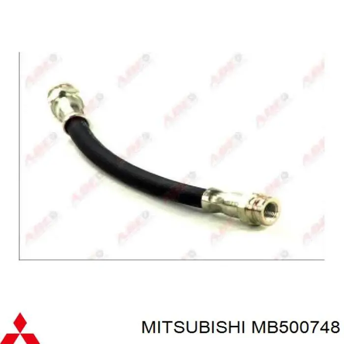 MB500748 Mitsubishi шланг тормозной передний