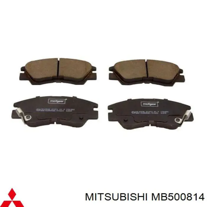 Передние тормозные колодки MB500814 Mitsubishi