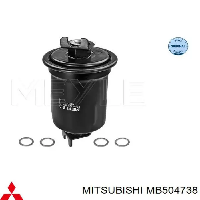 Фильтр тонкой очистки топлива Mitsubishi MB504738 цена, от 51.02 USD