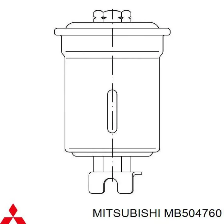 Топливный фильтр MB504760 Mitsubishi