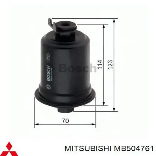 Фильтр топливный Mitsubishi MB504761
