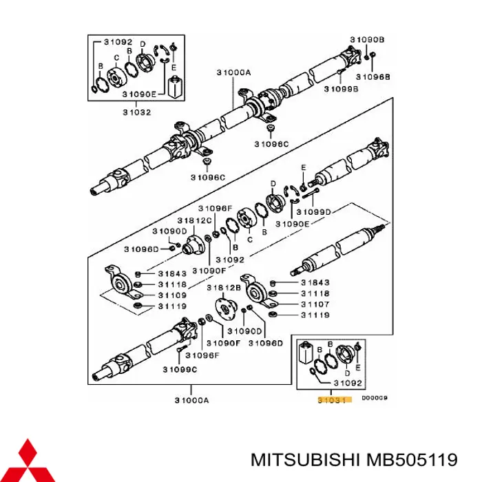  MB505119 Hyundai/Kia