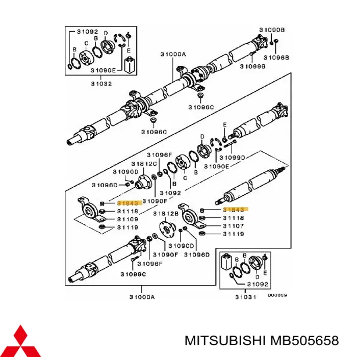 MB505658 Mitsubishi 