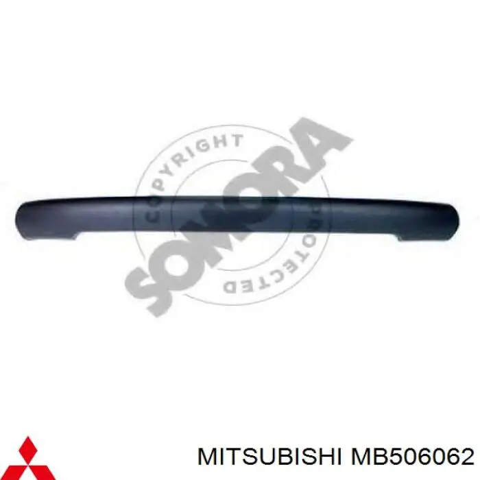 MB637025 Mitsubishi суппорт радиатора в сборе (монтажная панель крепления фар)