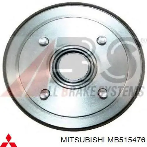 Тормозной барабан MB515476 Mitsubishi