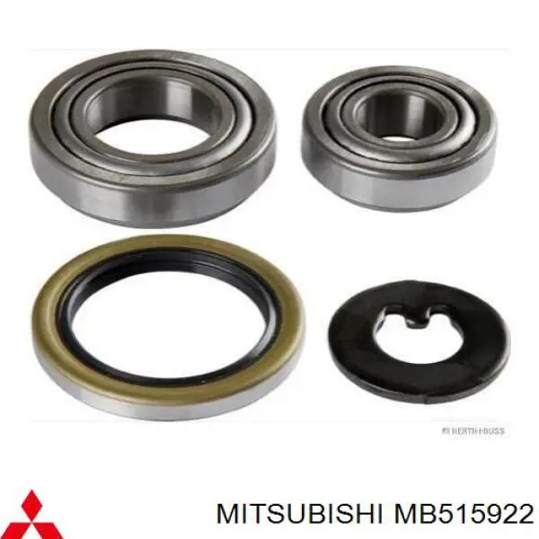 Подшипник ступицы задней наружный Mitsubishi MB515922 цена, от 5.98 USD