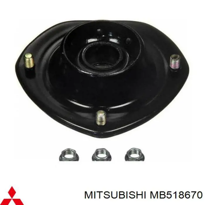 MB518670 Mitsubishi опора амортизатора переднего