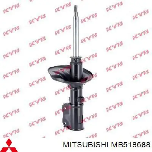 Стойка амортизатора передняя Mitsubishi MB518688 цена, от 53.45 USD