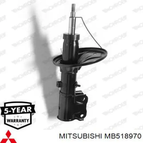 Стойка амортизатора передняя Mitsubishi MB518970 цена, от 53.45 USD