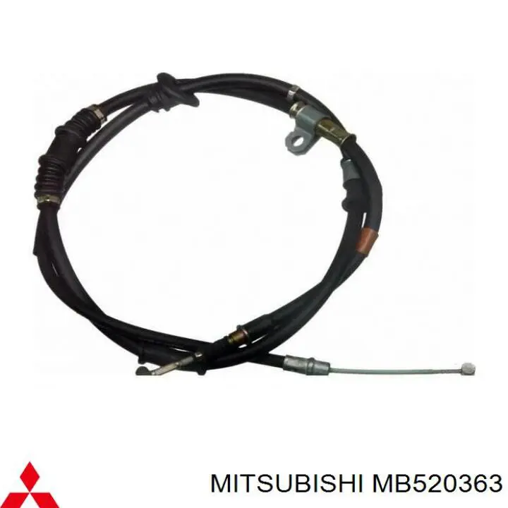 Трос стояночного тормоза задний правый Mitsubishi MB520363 цена, от 53.11 USD