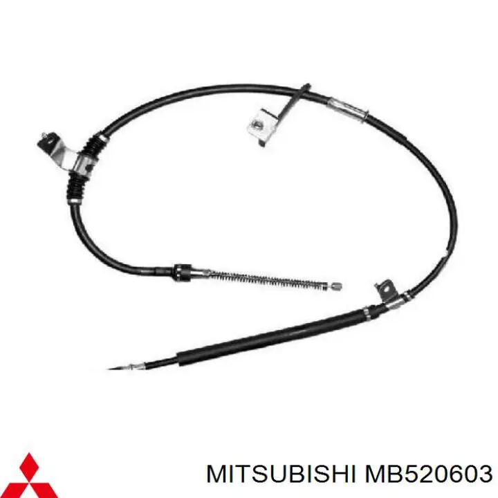 Задний правый трос ручника MB520603 Mitsubishi