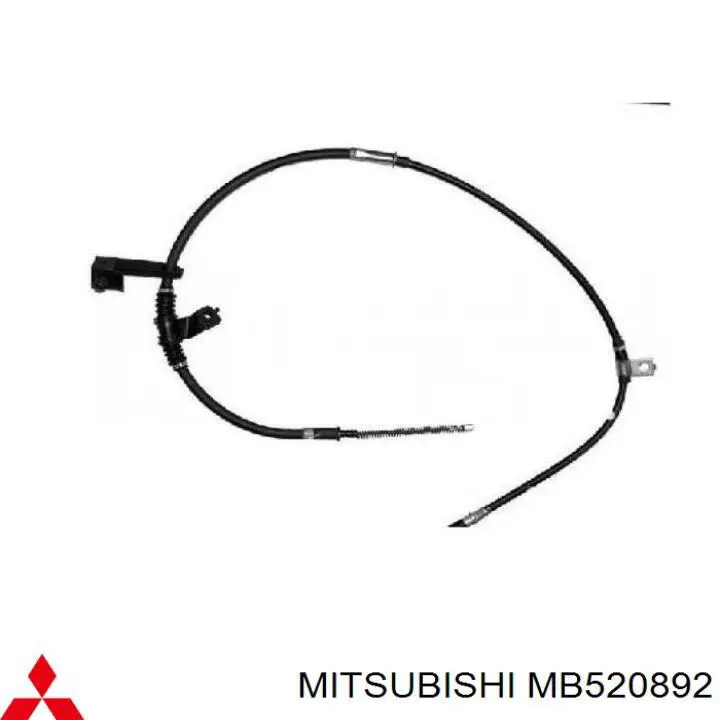 Трос ручника MB520892 Mitsubishi