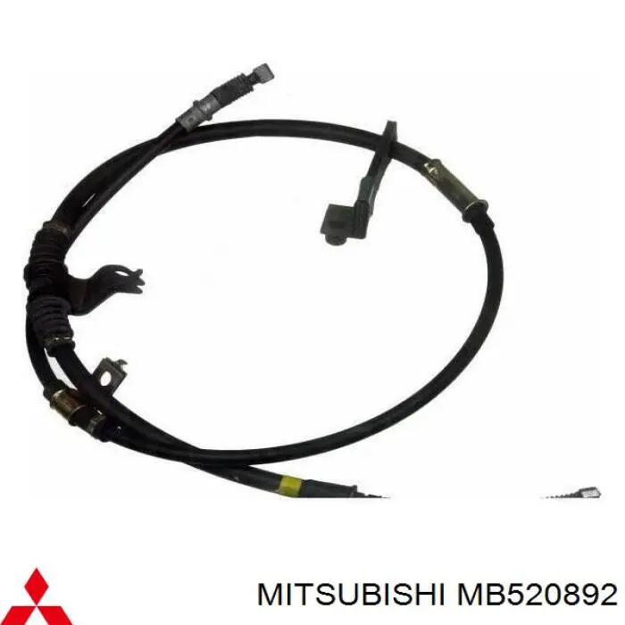 Трос ручника задній лівий MB520892 Mitsubishi