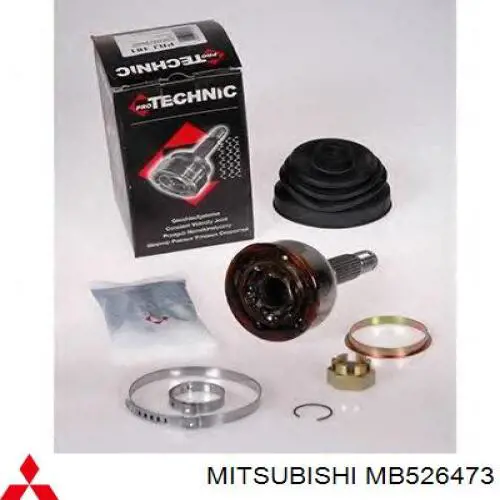 MB526473 Mitsubishi ШРУС наружный передний, правый