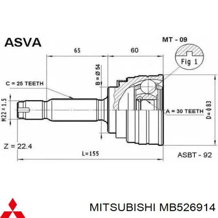 MB526914 Mitsubishi