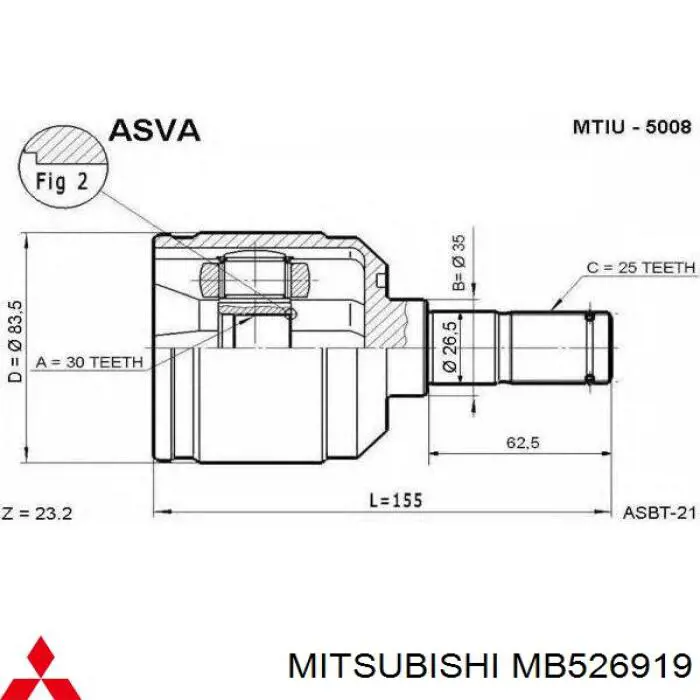 MB526919 Mitsubishi
