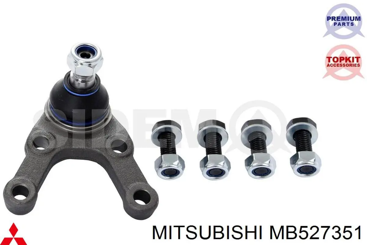 Купить MB527351 Mitsubishi Шаровая опора, нижняя, левая