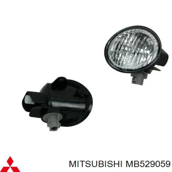 Левый фонарь указателя поворота Mitsubishi MB529059