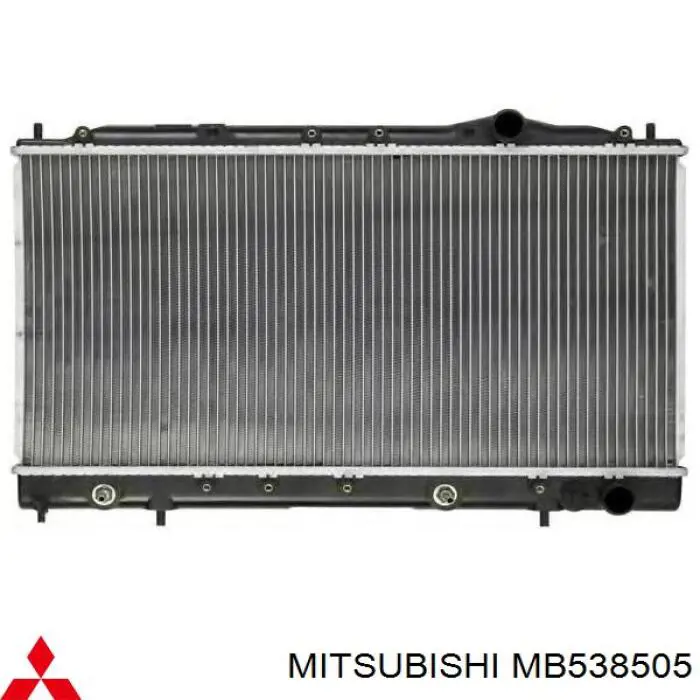 Радиатор охлаждения двигателя на Mitsubishi Eclipse I л, Купить  радиатор Митсубиси Эклипс на Авто.про