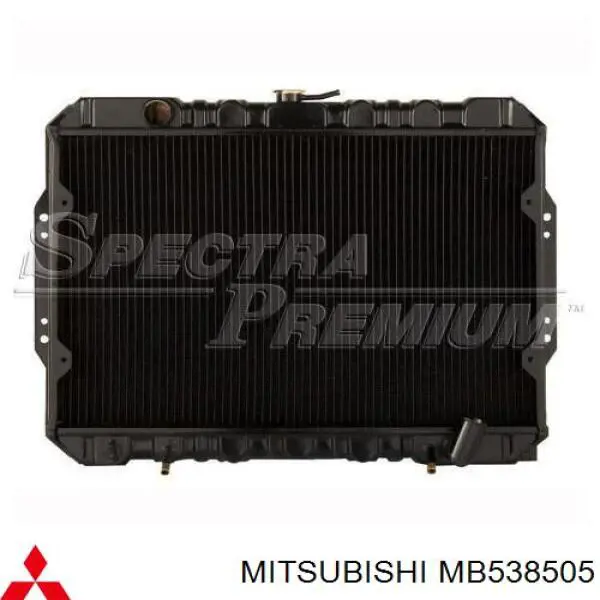Купить MB538505 Mitsubishi Радиатор водяной