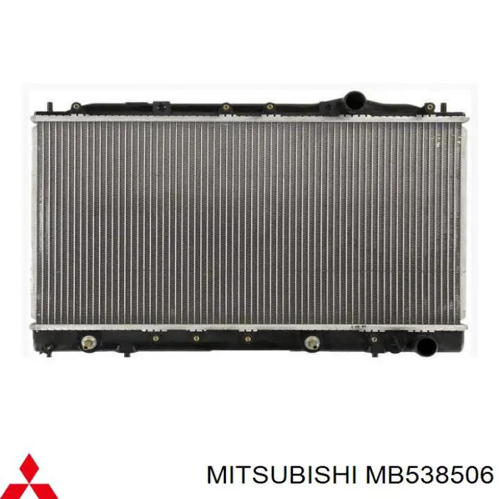 Радиатор охлаждения двигателя на Mitsubishi Eclipse  I 