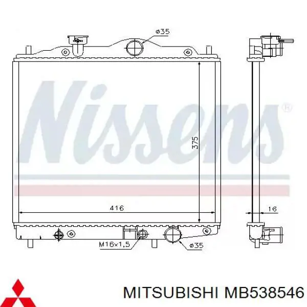  MB538546 Mitsubishi