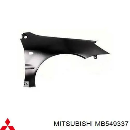 Крыло переднее левое Mitsubishi MB549337 цена, от 39.83 USD