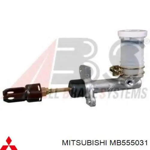 MB555031 Mitsubishi Цилиндр сцепления, главный