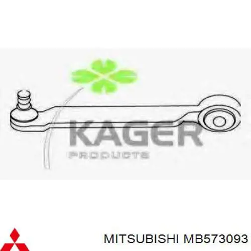 Рычаг передней подвески левый MB573093 Chrysler