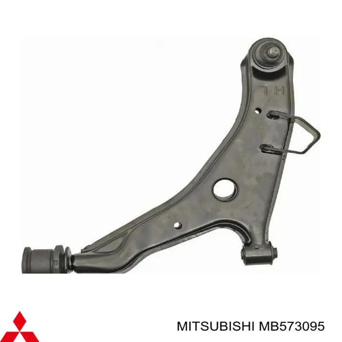 Рычаг передней подвески нижний левый MB573095 Mitsubishi