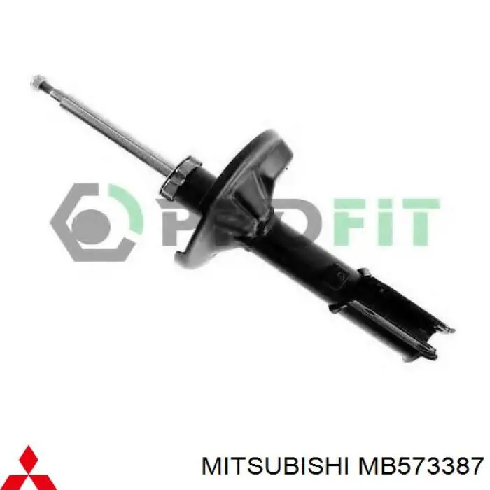 MB573387 Mitsubishi амортизатор передний