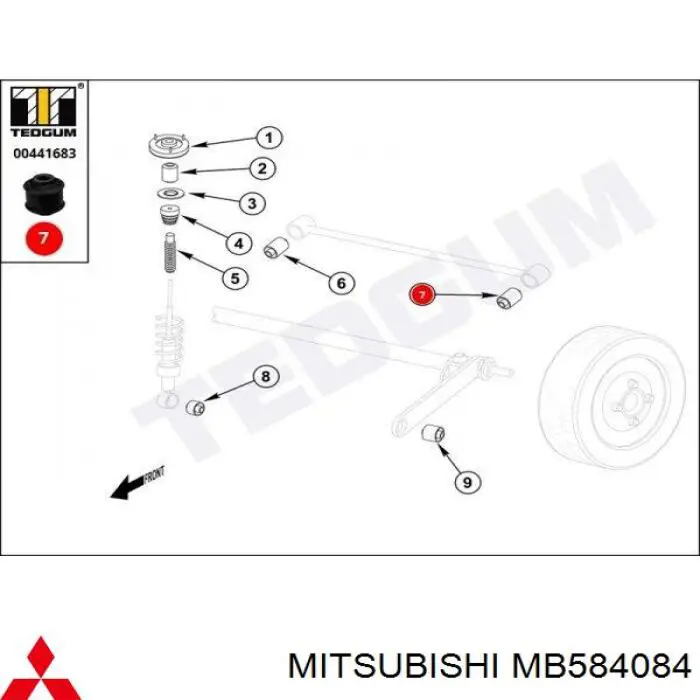 MB584084 Mitsubishi