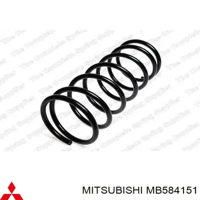 MB584151 Mitsubishi пружина задняя